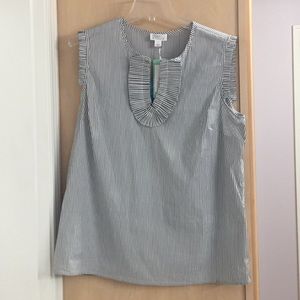 Madissen Pleat Detail Top